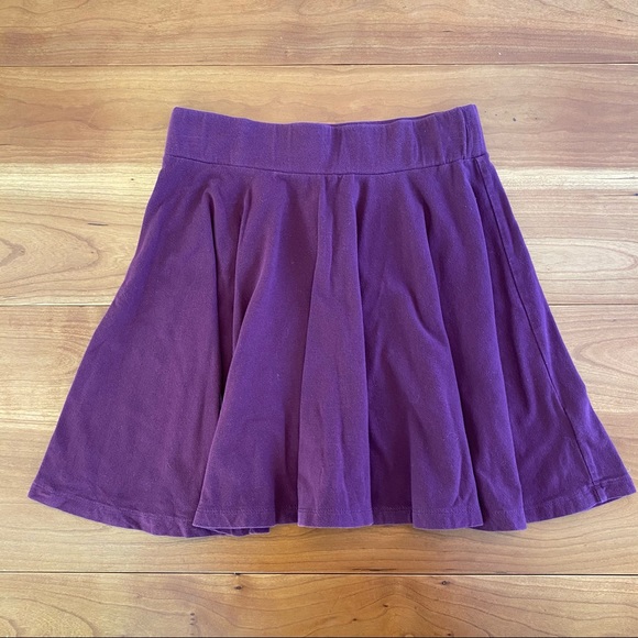 Urban Outfitters Maroon Circle Skirt - Picture 1 of 2